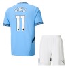 Maglia ufficiale Manchester City Doku 11 Casa 2024-25 per Bambino